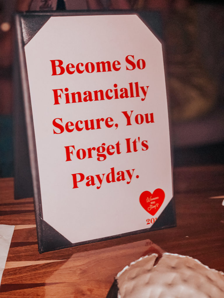 Become so financially secure you forget its payday